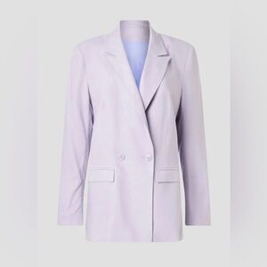 Thakoon x RTR Lilac Linen Blazer 6 $430